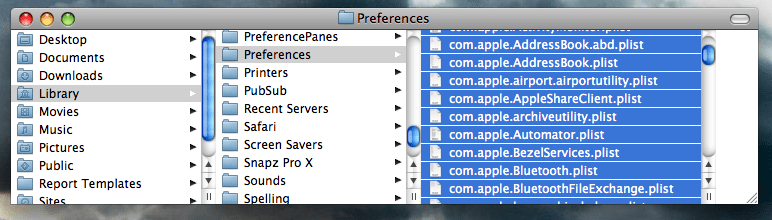 preference .plist