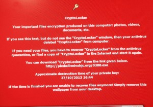 CryptoLocker Virus_infected PC